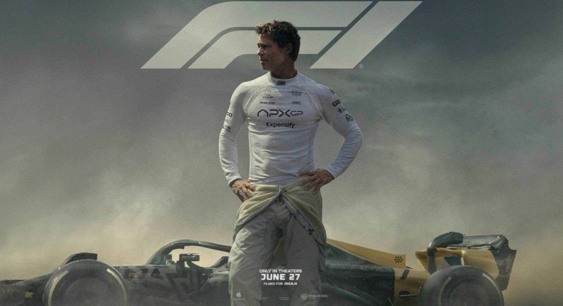 F1: Brad Pitt acelera nas pistas e estreia em junho